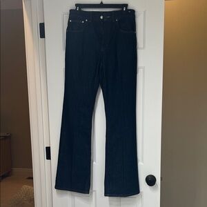 Madewell Dark Blue Flare Jeans